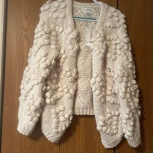 Cozy White Women Sweater